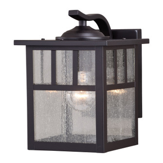 Mission One Light Outdoor Wall Mount in Oil Burnished Bronze (63|T0443)