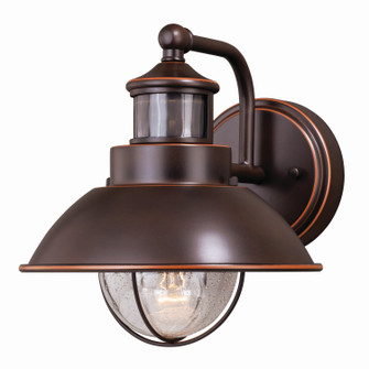 Harwich One Light Motion Sensor Outdoor Wall Light in Burnished Bronze (63|T0252)