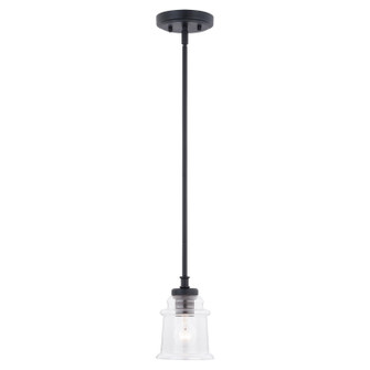 Toledo One Light Mini Pendant in Matte Black (63|P0306)