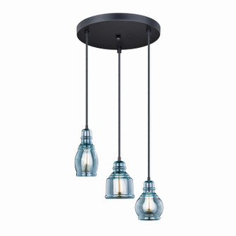 Millie Three Light Mini Pendant in Oil Rubbed Bronze (63|P0249)