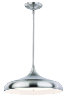 Bacio LED Pendant in Satin Nickel (63|P0215)