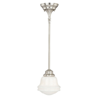 Huntley One Light Mini Pendant in Satin Nickel (63|P0154)