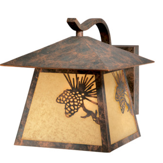 Whitebark One Light Outdoor Wall Mount in Olde World Patina (63|OW50593OA)