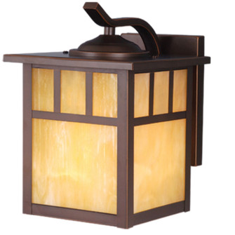 Mission One Light Outdoor Wall Mount in Burnished Bronze (63|OW37273BBZ)