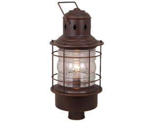 Hyannis One Light Outdoor Post Mount in Burnished Bronze (63|OP37005BBZ)