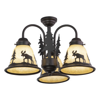 Yellowstone LED Fan Kit or Chandelier in Burnished Bronze (63|LK55616BBZC)