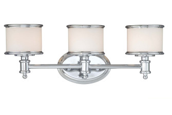 Carlisle Three Light Vanity in Chrome (63|CRVLU003CH)