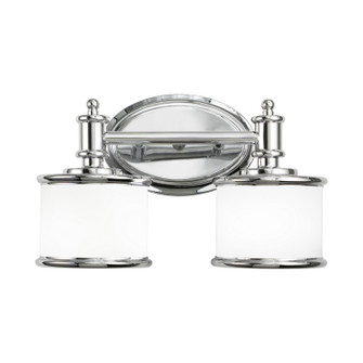 Carlisle Two Light Vanity in Chrome (63|CRVLU002CH)