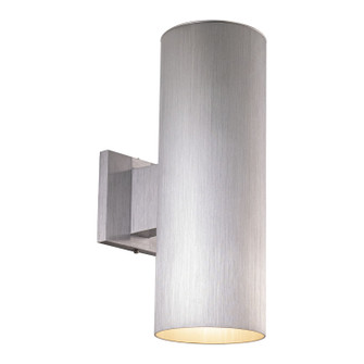 Chiasso Two Light Outdoor Wall Mount in Satin Aluminum (63|COOWB052SL)