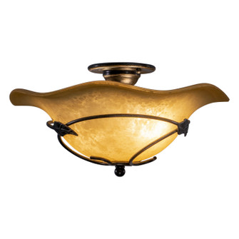 Vine Two Light Semi Flush Mount in Oil Shale (63|CF38815OL)