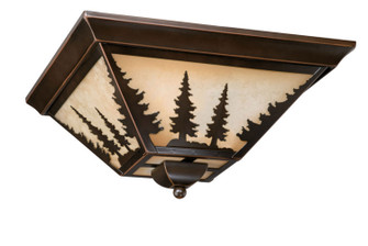 Yosemite Three Light Flush Mount in Burnished Bronze (63|CC55514BBZ)