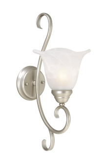 Bella One Light Vanity in Brushed Nickel (63|BLVLU001BN)