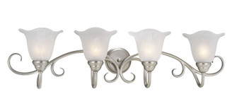 Bella Four Light Vanity in Brushed Nickel (63|BLVLD004BN)