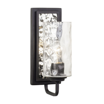 Hammer Time One Light Wall Sconce in Carbon/Polished Stainless (137|371W01CBPS)