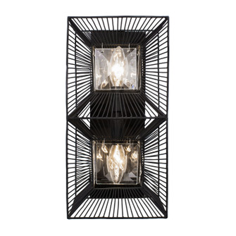 Arcade Two Light Wall Sconce in Carbon (137|366W02CB)