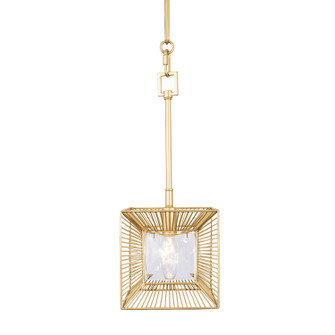 Arcade One Light Mini Pendant in French Gold (137|366M01FG)