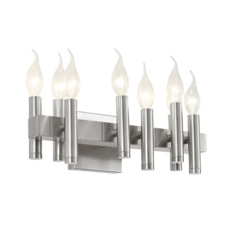 Collette Eight Light Bath in Satin Nickel (137|357B08SN)