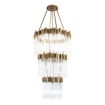 Matrix 19 Light Chandelier in Havana Gold (137|309C19HG)