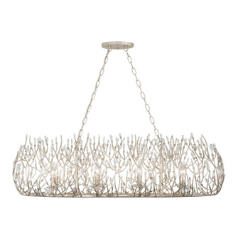 Bask Eight Light Linear Pendant in Gold Dust (137|271N08GD)