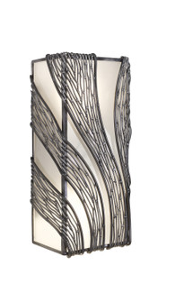 Flow Two Light Wall Sconce in Steel (137|240W02SL)