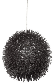 Urchin One Light Pendant in Black (137|169P01BL)