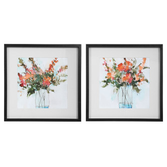 Fresh Flowers Wall Art in Black (52|41619)