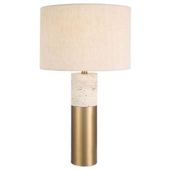 Gravitas One Light Table Lamp in Brushed Brass (52|302011)