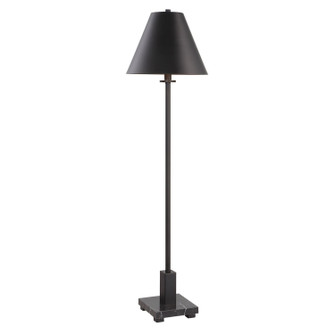 Pilot One Light Buffet Lamp in Satin Black (52|301531)