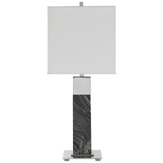 Pilaster One Light Table Lamp in Polished Nickel (52|300601)