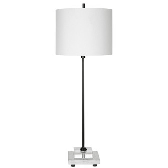 Ciara One Light Buffet Lamp in Satin Black (52|299921)