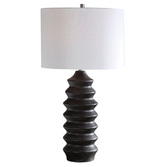 Mendocino One Light Table Lamp in Rustic Black (52|282881)