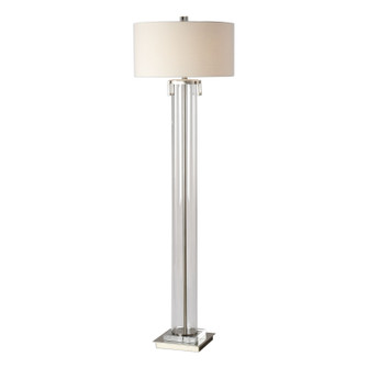 Monette One Light Floor Lamp in Brushed Nickel (52|28160)