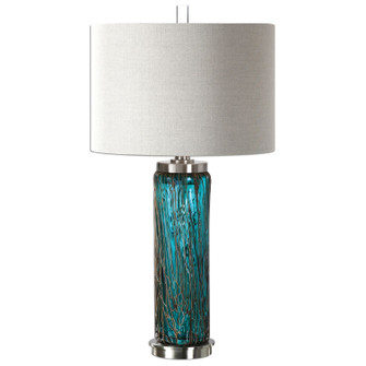 Almanzora One Light Table Lamp in Blue, Bronze, Brushed Nickel (52|270871)