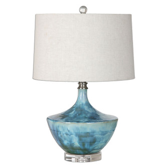 Chasida One Light Table Lamp in Blue Ceramic Glaze (52|270591)