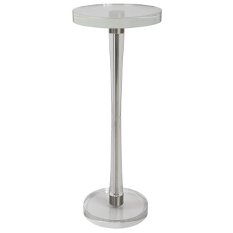 Pria Drink Table in Brushed Nickel (52|25279)