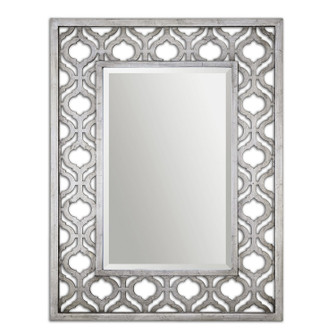 Sorbolo Mirror in Antiqued Silver Leaf w/Black (52|13863)
