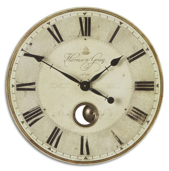 Harrison Gray Wall Clock in Brass (52|06032)