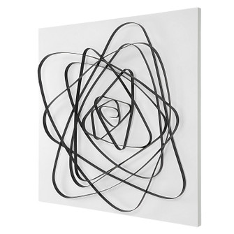 Nucleus Wall Decor in Matte White (52|04309)