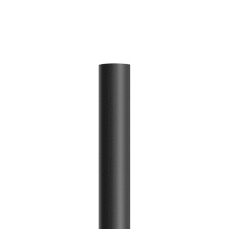 Smooth Aluminum Pole in Texture Black (67|PST4945TBK)