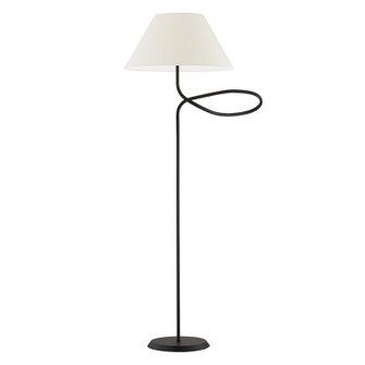 Alameda One Light Floor Lamp in Forged Iron (67|PFL1868FOR)