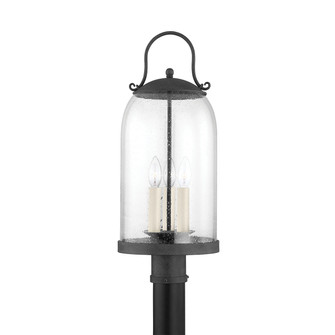 Napa County Three Light Post Lantern in French Iron (67|P5187FRN)
