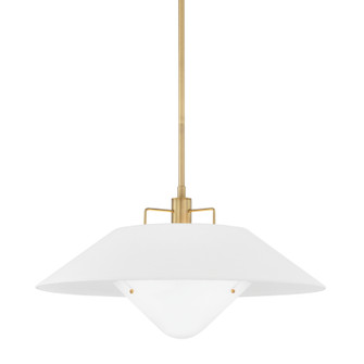 Otto Two Light Pendant in Patina Brass (67|F8428PBR)