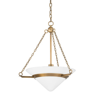 Amador One Light Pendant in Patina Brass (67|F8320PBR)