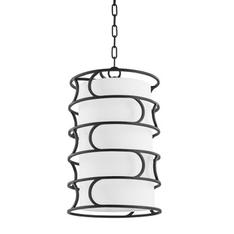 Reedley Three Light Pendant in Forged Iron (67|F8113FOR)
