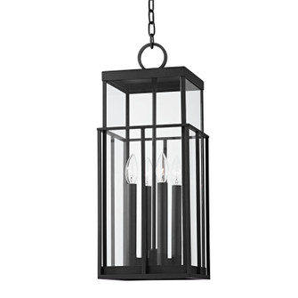 Longport Four Light Outdoor Lantern in Textured Black (67|F6480TBK)