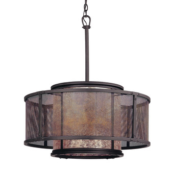 Copper Mountain Six Light Chandelier in Bronze (67|F3105BRZSFB)
