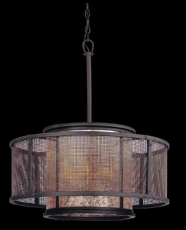 Copper Mountain Six Light Chandelier in Bronze (67|F3105BRZSFB)