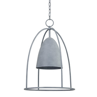 Wisteria One Light Outdoor Lantern in Weathered Zinc (67|F1125WZN)
