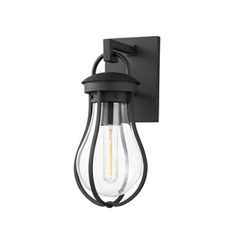 Bowie One Light Outdoor Wall Sconce in Textured Black (67|B9314TBK)