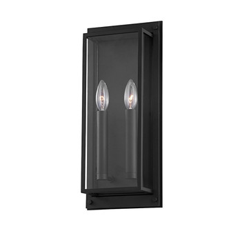 Winslow Two Light Outdoor Wall Sconce in Texture Black (67|B9102TBK)